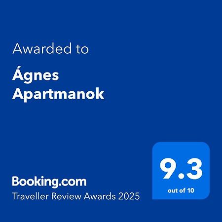 Agnes Apartmanok Harkány Buitenkant foto